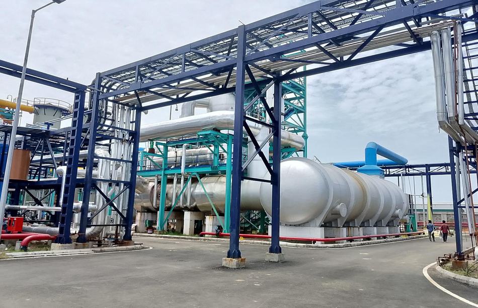 Calcimag Chemicals process piping and vessels, Cheyyar